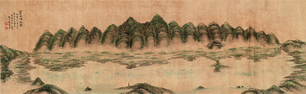 《蒼山洱水圖》是雲南國學藝術大師趙鶴清的經典作品之一